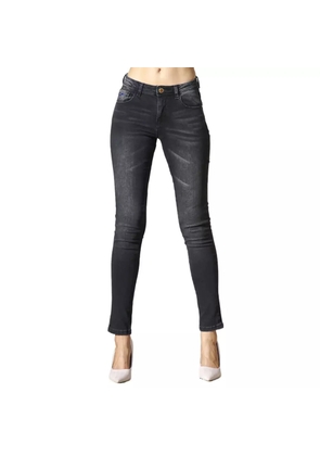 Yes Zee Black Cotton Jeans & Pant - W25