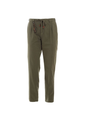 Yes Zee Green Cotton Jeans & Pant - W28