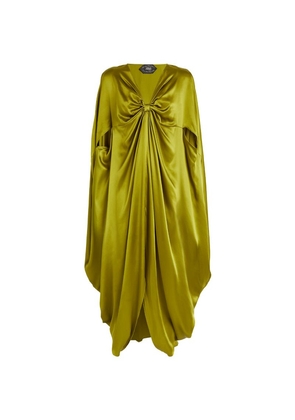 Taller Marmo Silk Azores Kaftan Maxi Dress