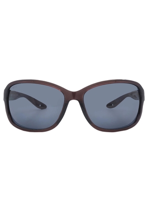 Costa Del Mar SEADRIFT Grey Polarized Polycarbonate Rectangular Ladies Sunglasses 6S9114 911401 60