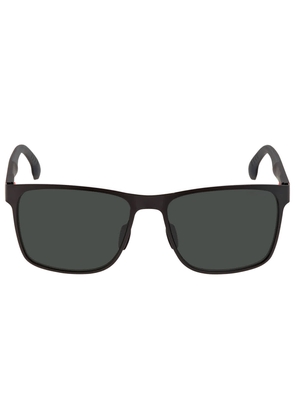 Carrera Green Rectangular Mens Sunglasses CARRERA 8026/S 0003/QT 57