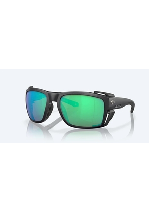 Costa Del Mar King Tide 8 Green Mirror Polarized Glass Wrap Mens Sunglasses 6S9111 911102 60