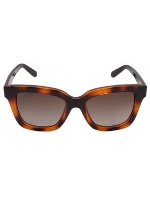 Salvatore Ferragamo Brown Gradient Rectangular Ladies Sunglasses SF955S 214 53