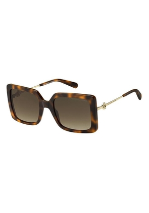 Marc Jacobs Brown Gradient Square Ladies Sunglasses MARC 579/S 005L/HA 54