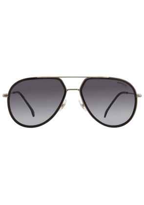 Carrera Grey Shaded Pilot Unisex Sunglasses CARRERA 295/S 0807/9O 58