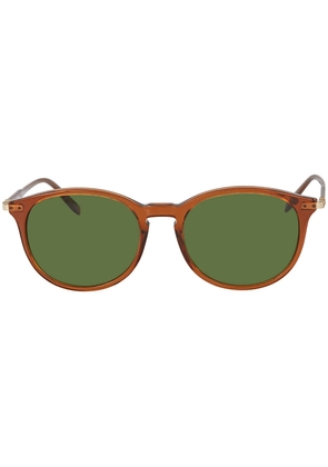 Salvatore Ferragamo Green Round Sunglasses SF911S 210 53