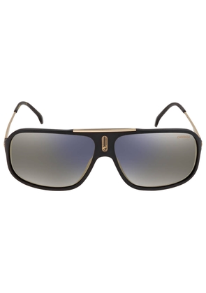 Carrera Grey Gold Mirror Pilot Unisex Sunglasses COOL65 0I46/JO 64