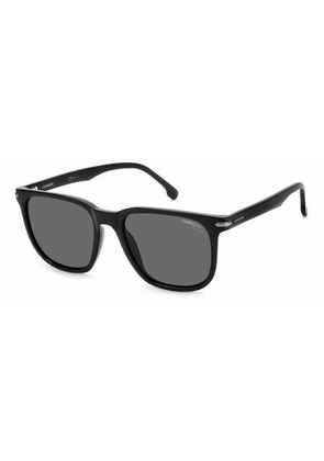 Carrera Polarized Grey Square Unisex Sunglasses CARRERA 300/S 008A/M9 54