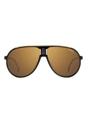 Carrera Brown Pilot Sunglasses CHAMPION65/N 02M2/YL 62