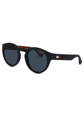 Tommy Hilfiger Blue Oval Unisex Sunglasses TH 1555/S 08RU/KU 48