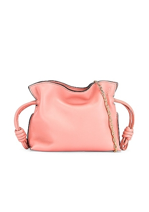 Loewe Flamenco Clutch Nano Bag in Blossom - Pink. Size all.