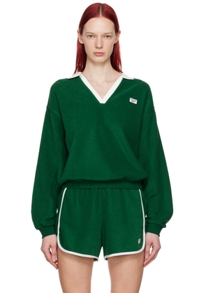 Reebok Classics Green Court Sweater
