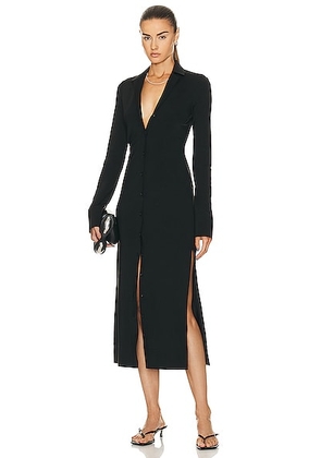 Alexander Wang Button Down Shirt Dress in Black - Black. Size 0 (also in ).