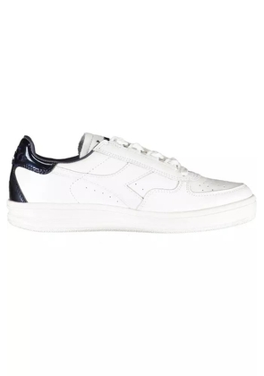 Diadora White Fabric Sneaker - EU36.5/US6.5