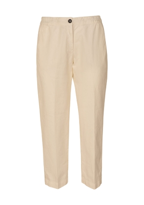 Massimo Alba Button Fitted Trousers