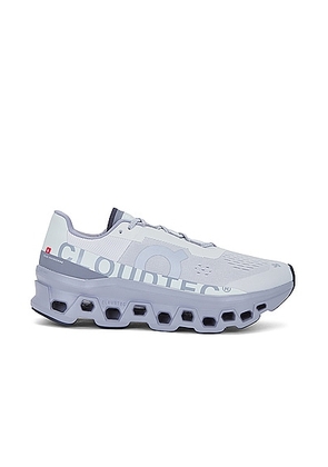 On Cloudmonster Sneaker in Ice & Alloy - Grey. Size 11 (also in ).