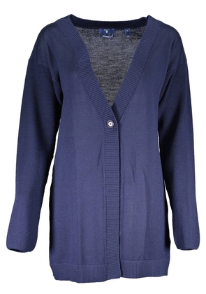 Gant Blue Wool Sweater - S
