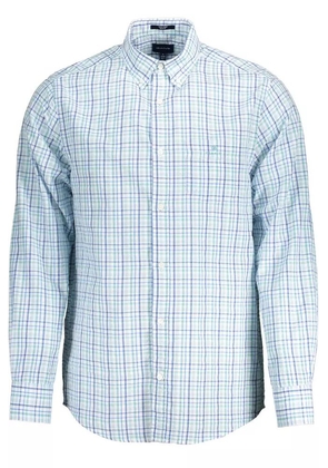 Gant Light Blue Cotton Shirt - S