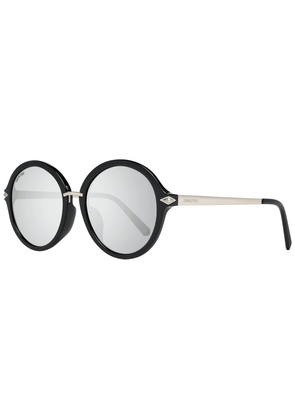 Swarovski SK0184 Mirrored Oval Sunglasses
