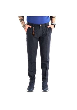 Yes Zee Blue Cotton Jeans & Pant - W28