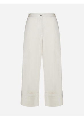 Moncler Genius Flared Cropped Jeans