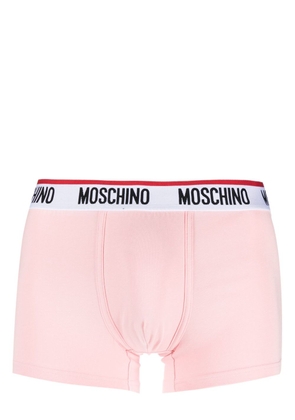 Moschino logo-print boxers - Pink