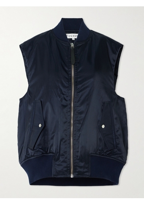 JW Anderson - Oversized Padded Shell Vest - Blue - x small,small,medium,large,x large