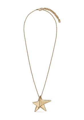 Ferragamo star-pendant necklace - Gold
