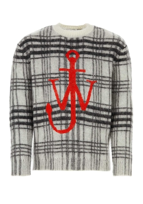 J.w. Anderson Embroidered Nylon Blend Sweater