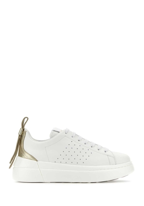 Red Valentino White Leather Bowalk Sneakers