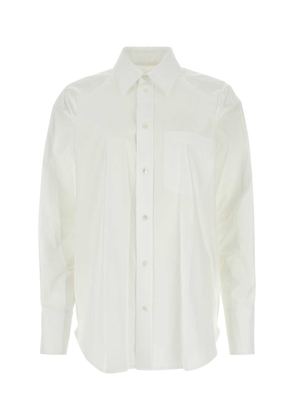 J.w. Anderson White Poplin Shirt