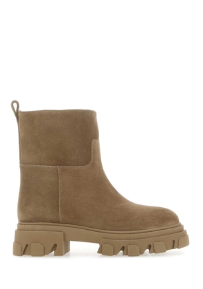 Gia Borghini Biscuit Suede Ankle Boots