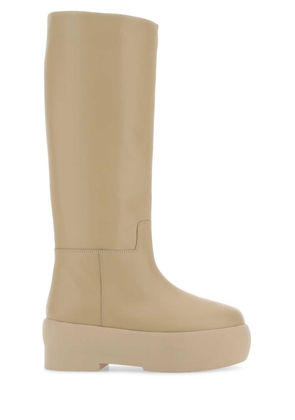 Gia Borghini Sand Leather Gia 16 Boots