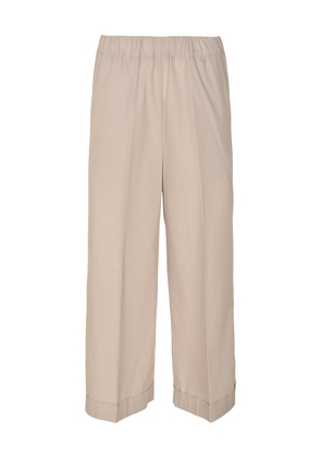 Kiltie Cropped Trousers