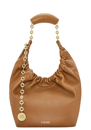 FWRD Boutique Loewe Small Squeeze Bag in Oak - Brown. Size all.