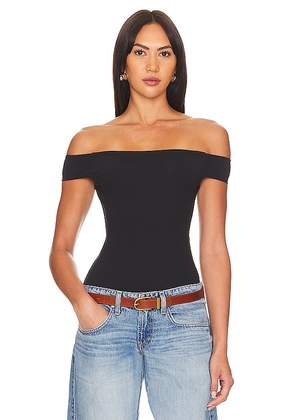 Free People Off To The Races Bodysuit in Black. Size M.