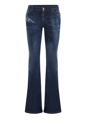 Jeans Dsquared2 Medium Waist Flare Made Of Denim