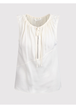 Helmut Lang Sleeveless T-Shirt With Drawstring