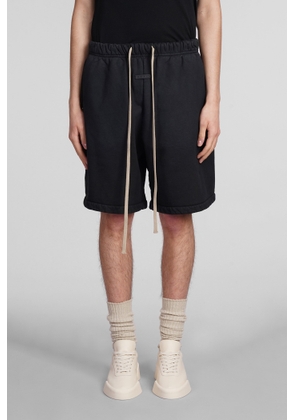 Fear Of God Shorts In Black Cotton