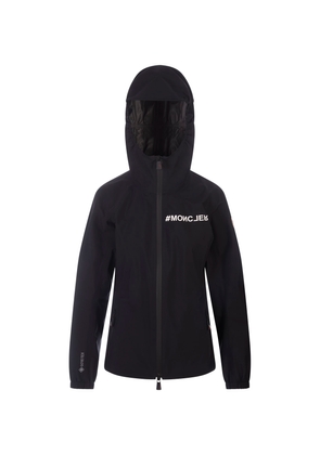 Moncler Grenoble Black Valles Hooded Jacket