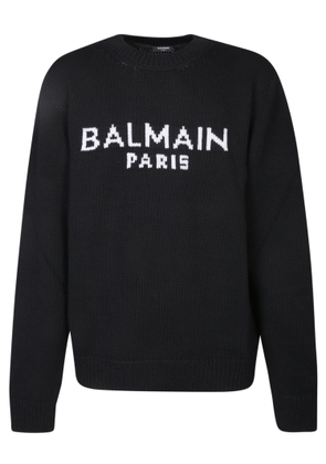 Balmain Black Logo Sweater