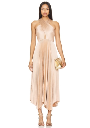 A.L.C. Athena Dress in Nude. Size 2, 4, 6, 8.