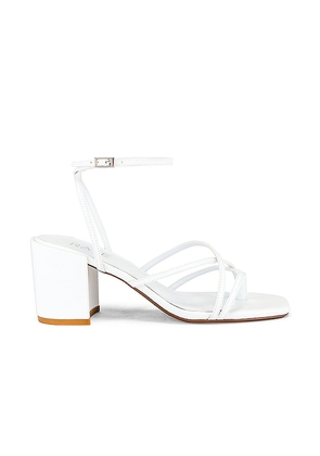 RAYE Hours Sandal in White. Size 5.5, 6, 6.5, 7, 7.5, 8, 8.5, 9, 9.5.