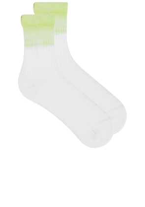 On All Day Socks in White. Size M, S, XL, XS.