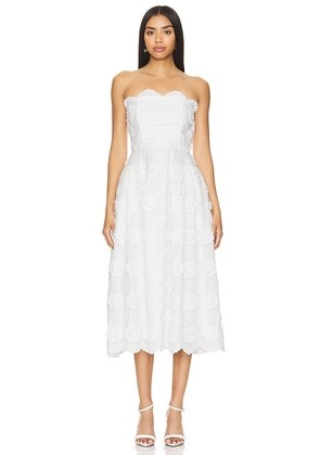 Yumi Kim Koko Dress in White. Size M, S, XL, XS.