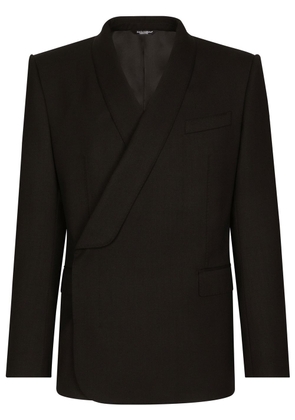 Dolce & Gabbana Sicilia-fit double-breasted blazer - Black