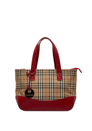 Burberry Pre-Owned 20th Century Haymarket Check handbag - Brown