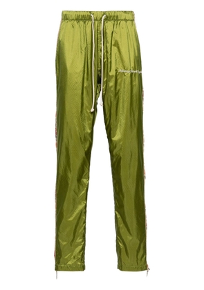 Advisory Board Crystals Arts mid-rise track trousers - Green