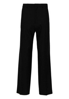 Casablanca mid-rise tailored trousers - Black