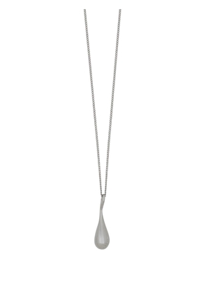 Saint Laurent rolo-chain pendant necklace - Silver